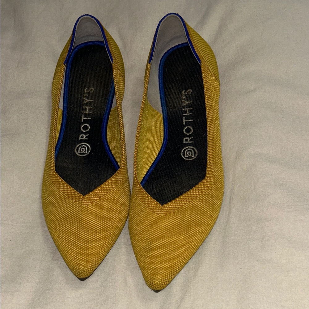 Rothy's Women's Yellow Flats Sz8.5